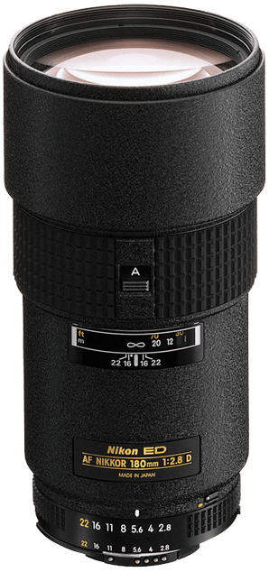 Nikon AF Nikkor 180mm f/2.8D ED-IF
