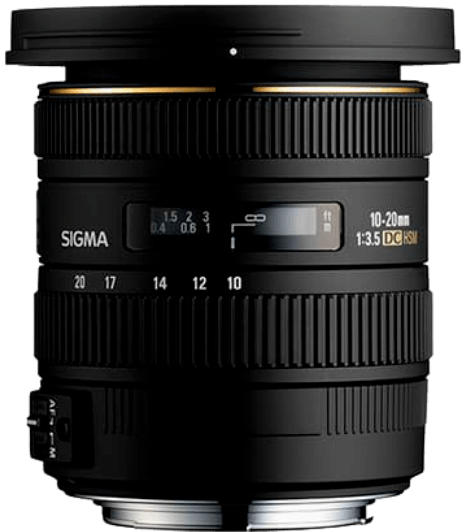 Sigma 10-20mm F4-5.6 EX DC HSM