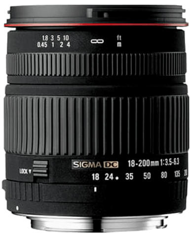 Sigma 18-200mm F3.5-6.3 DC