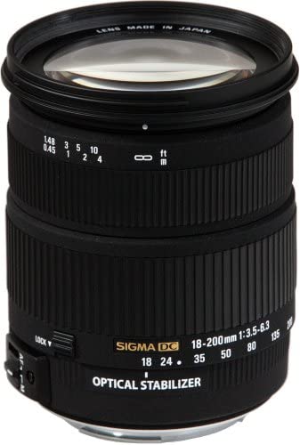 Sigma 18-200mm F3.5-6.3 DC OS HSM
