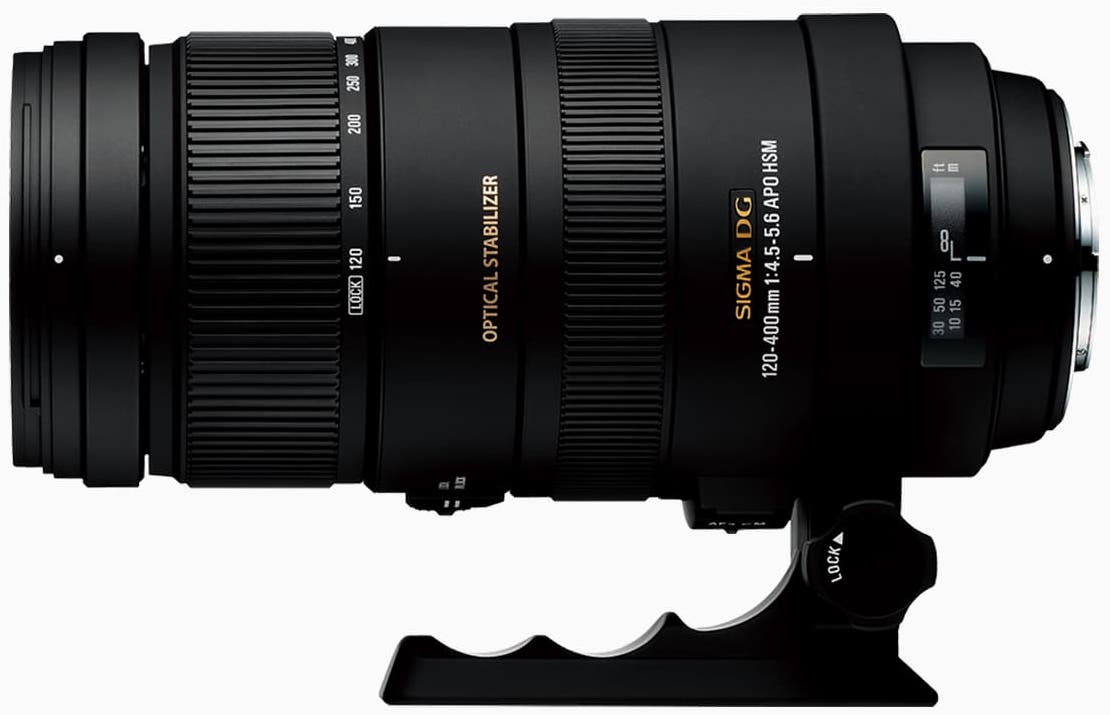 Sigma 120-400mm F4.5-5.6 DG OS HSM