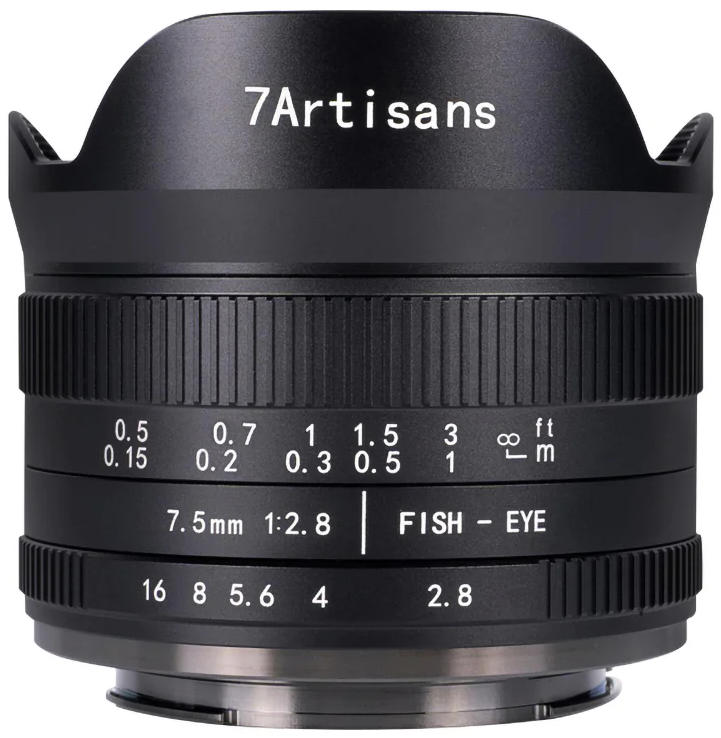 7artisans 7.5mm F2.8 Fisheye