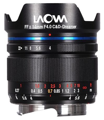 Venus Laowa 14mm F4 FF RL Zero-D