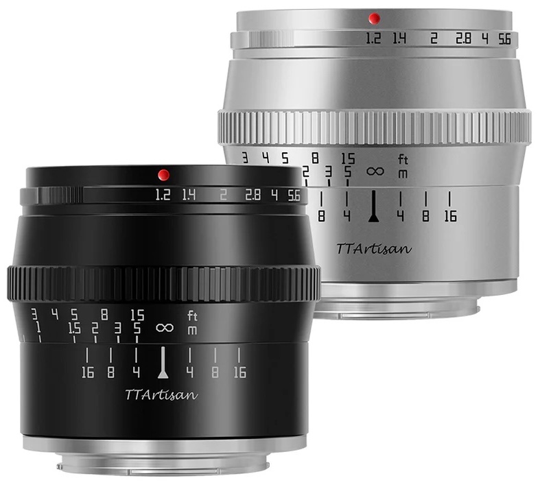 TTArtisan 50mm f/1.2