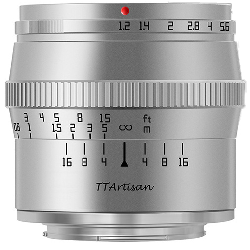 TTArtisan 50mm f/1.2