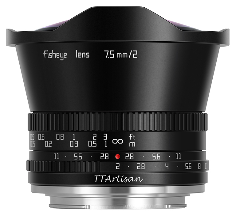 TTArtisan 7.5mm f/2 Fisheye