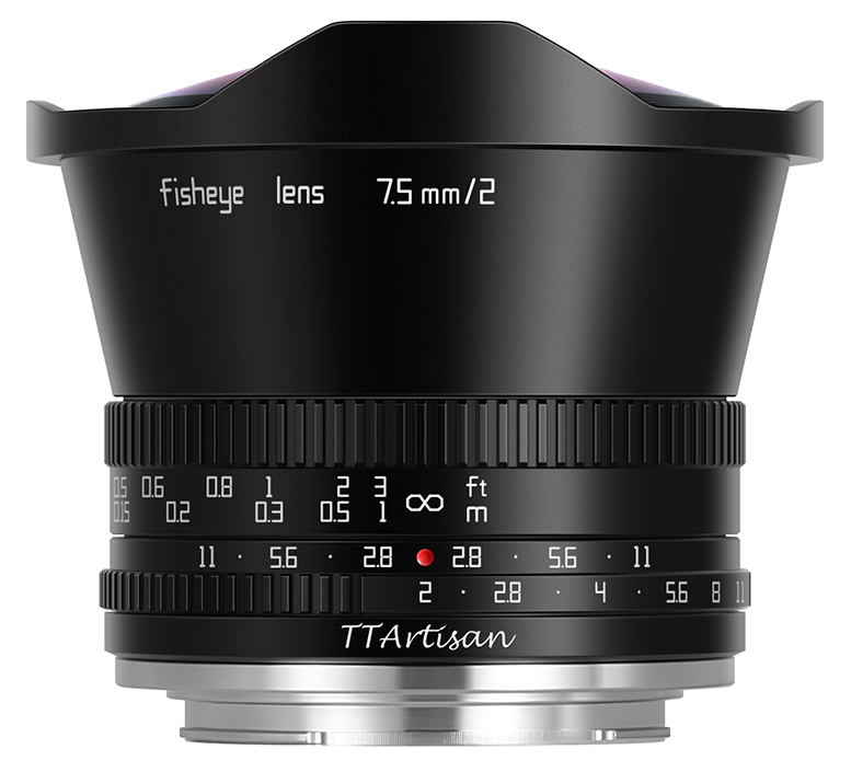 TTArtisan 7.5mm f/2 Fisheye
