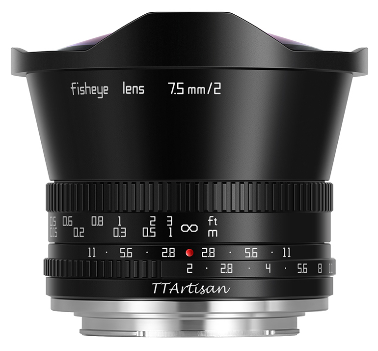 TTArtisan 7.5mm f/2 Fisheye
