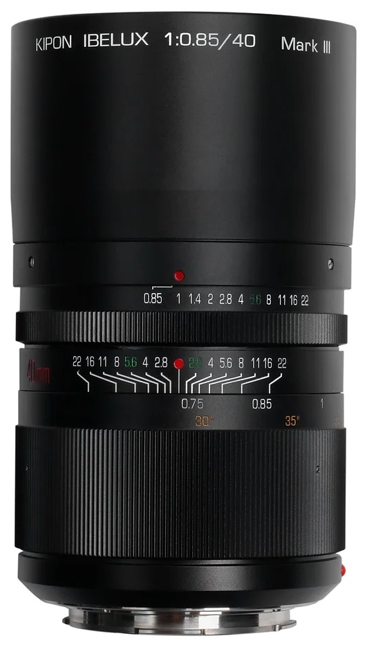 KIPON Ibelux 40mm f/0.85 Mark III