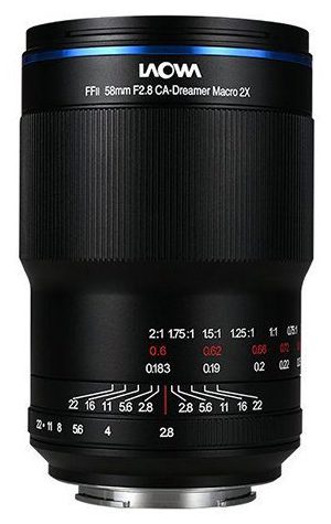 Venus Laowa 58mm f/2.8 2X Ultra-Macro APO