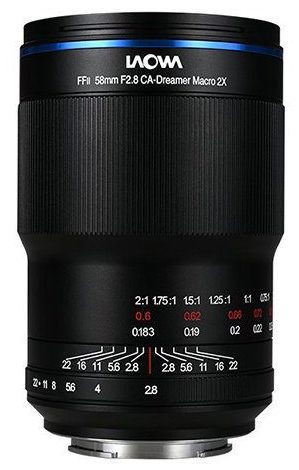 Venus Laowa 58mm f/2.8 2X Ultra-Macro APO
