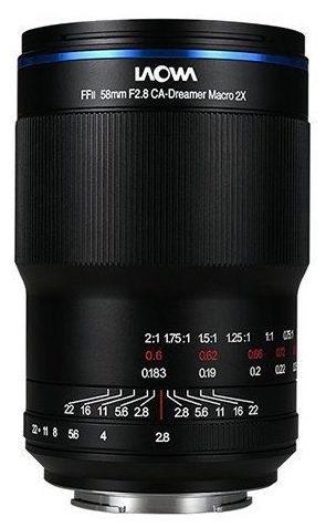 Venus Laowa 58mm f/2.8 2X Ultra-Macro APO