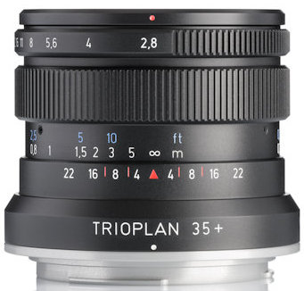 Meyer-Optik Gorlitz Trioplan 35mm f/2.8 II