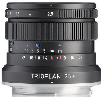 Meyer-Optik Gorlitz Trioplan 35mm f/2.8 II